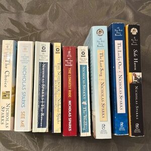 Nicholas Sparks book bundle